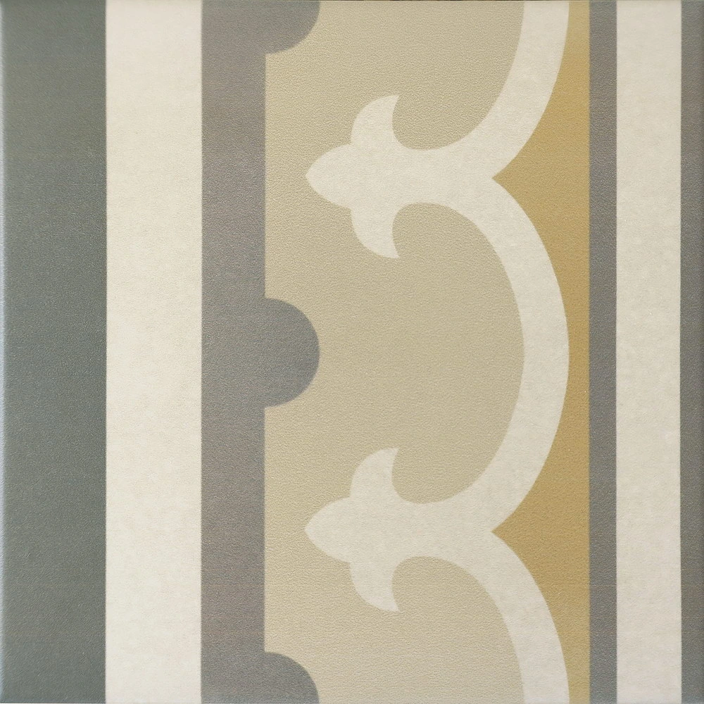 CAPRICE Burgundy Border 20x20