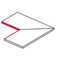 Спецэлемент SHALE GREIGE ANGOLARE INTERNO ASSEMBLATO 45° (Compl. 2pz)(SL03AI6A 30x60 от Italgraniti (Италия)