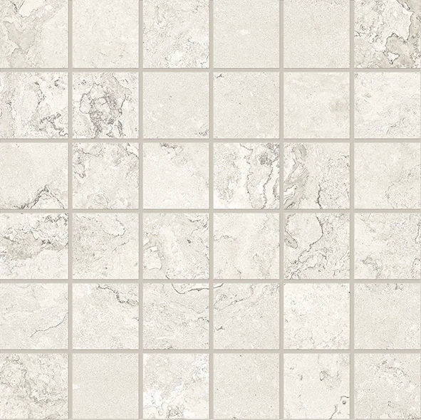 Provenza Unique Bourgogne Mosaico 50 X 50 Variee Blanc Naturale 30x30 см