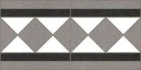 Бордюр Barnet Cenefa Basildon Blanco 15.8x31.6 от Vives Ceramica (Испания)