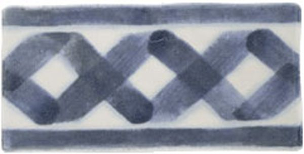 Бордюр Aranda tinter marino 6.5x13 от Vives Ceramica (Испания)