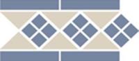 Бордюр Border LISBON with 1 strip (Tr.16, Dots 11, Strips 11) 28x15 от TopCer (Португалия)
