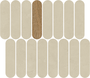 Mosaico Rockaway Natural R10 27x31