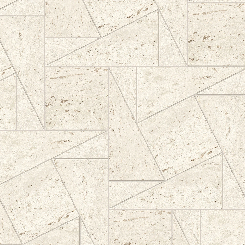 Мозаика Marvel Travertine White Mosaico Tessellation 22×26