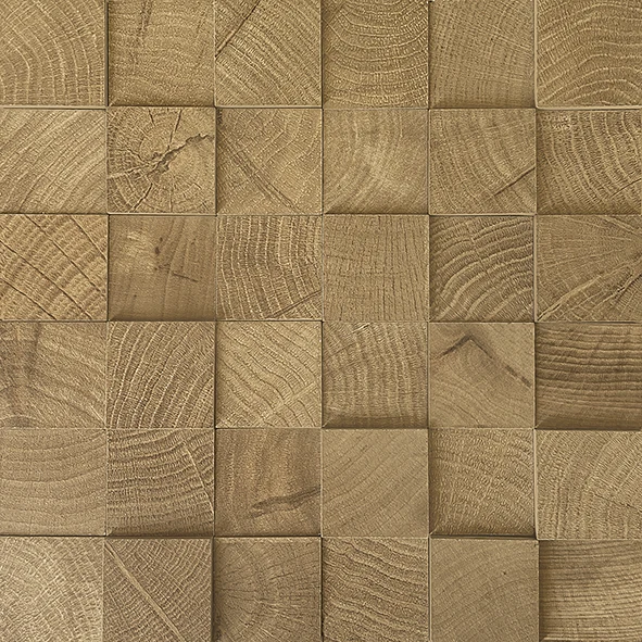 Provenza W-Circles Mosaico 3D Cube Walnut 27x27 см