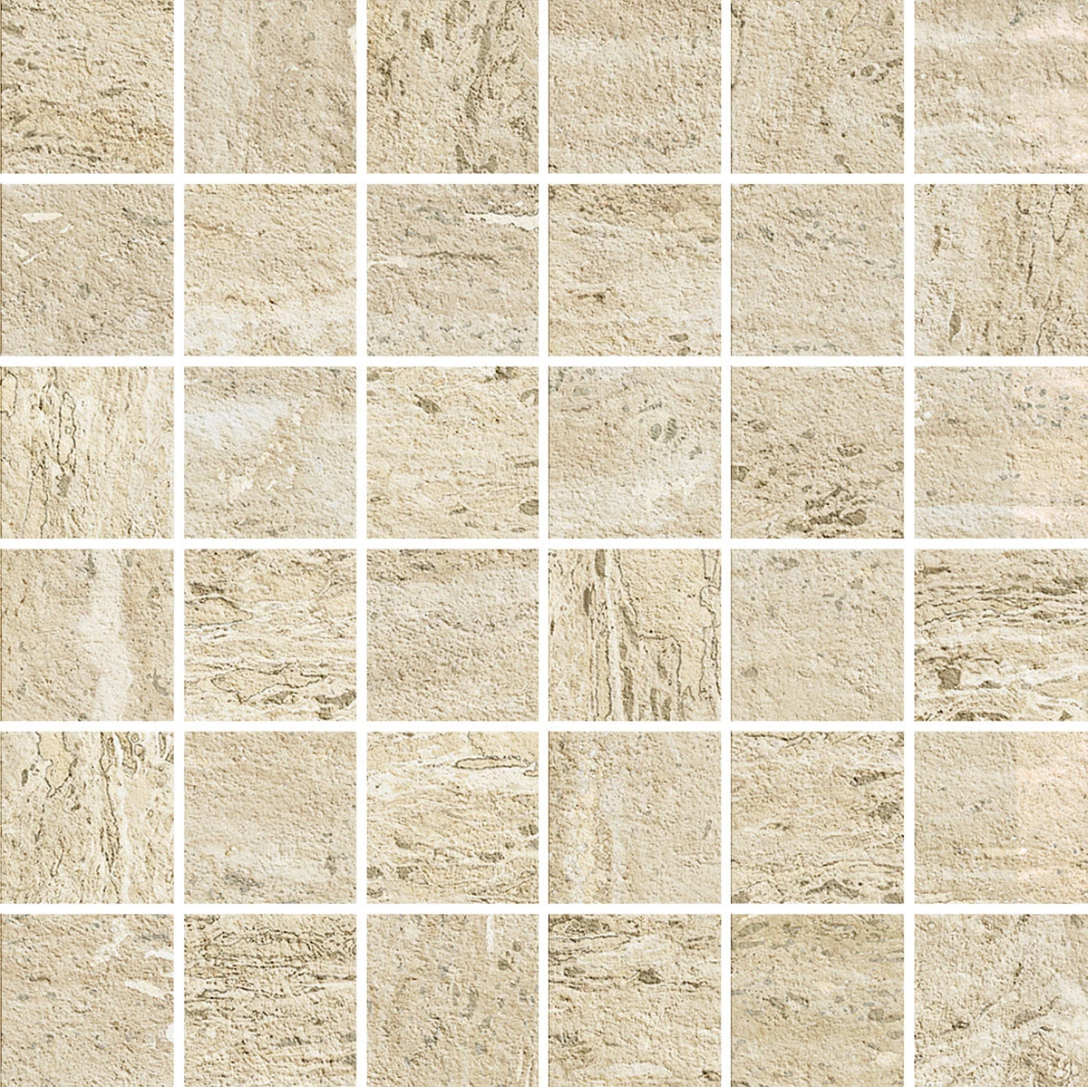 I Travertini Mosaico Beige Vein Cut 9mm