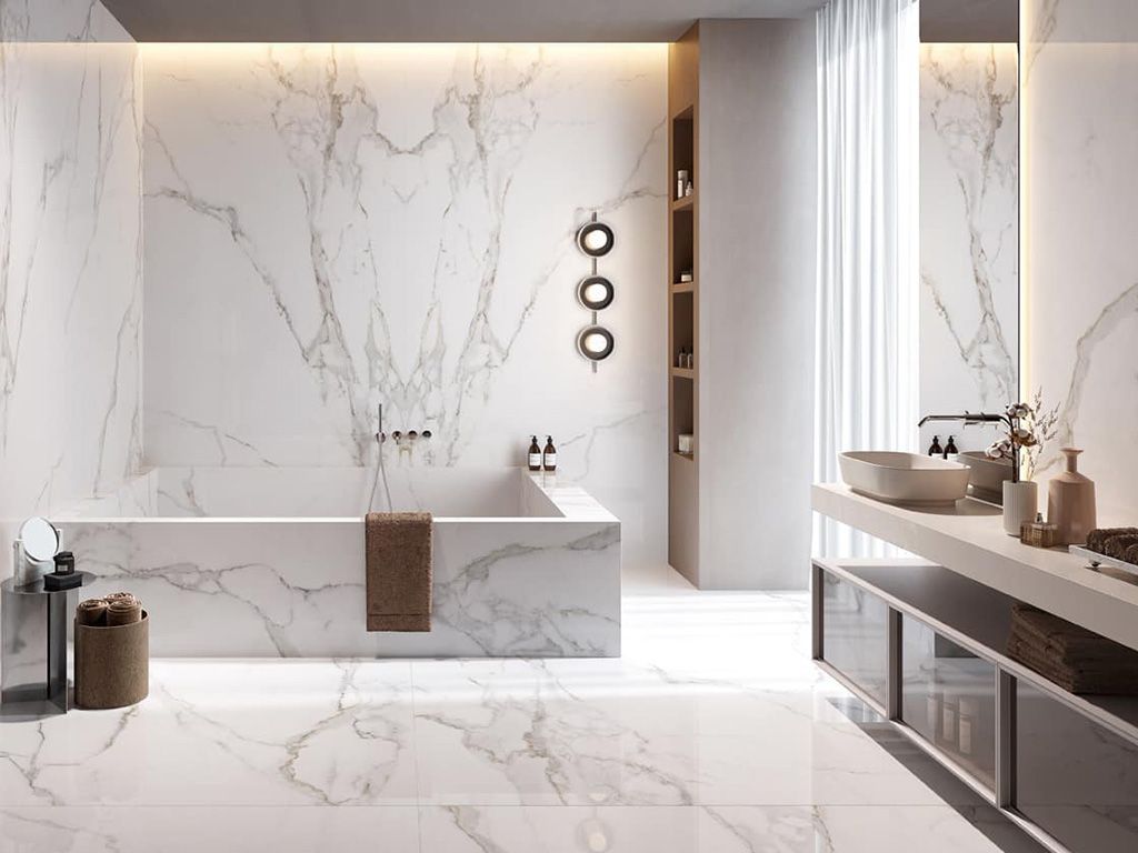 Керамогранит MARMO E PIETRA BRECCIA ARGENTUM LAPP.RETT. (163101) 60x120 от AVA Ceramica (Италия)