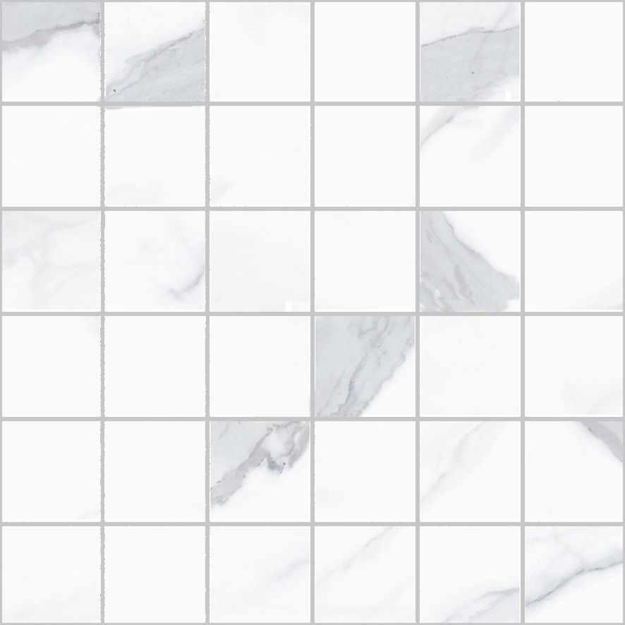 Керамогранит Mosaico Statuario Venato 30×30