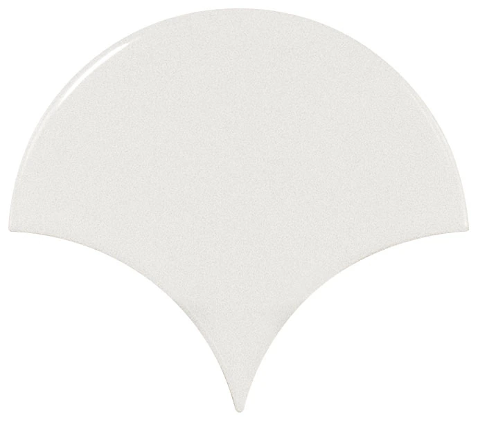 SCALE White Fan 10.6x12