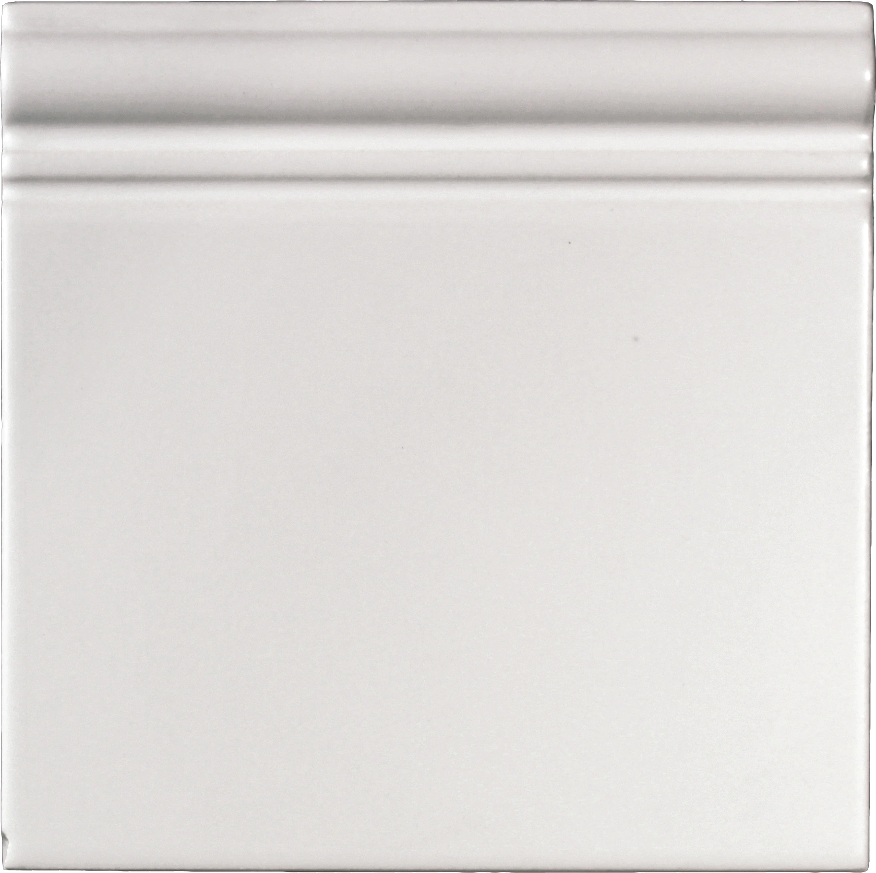 Grazia Boiserie Origins · ZOCCOLO 20X20 BIANCO MATT.