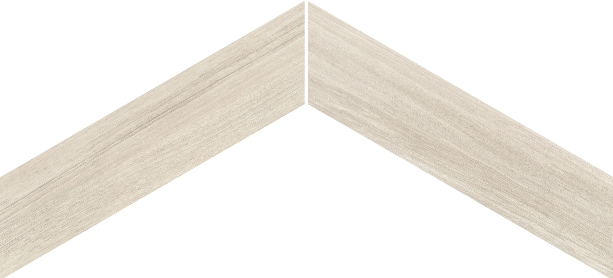 Emil Sleekwood Chevron 60° White 11x54 см