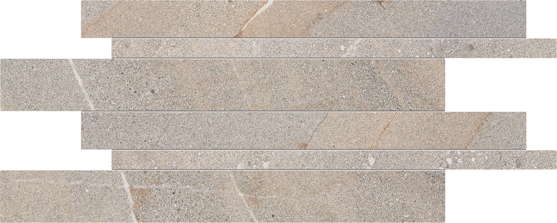 Ergon Cornerstone Listelli Sfalsati Granite Stone 30x60 см
