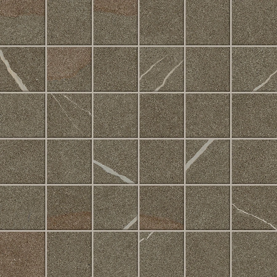 Мозаика Forte dei Marmi Rock Alpine Brown Mosaic 30×30