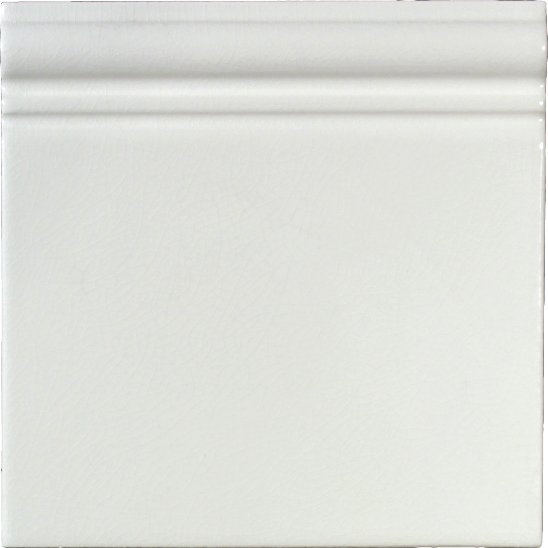 Grazia Boiserie Origins · ZOCCOLO 20X20 BIANCO CRAQUELE'