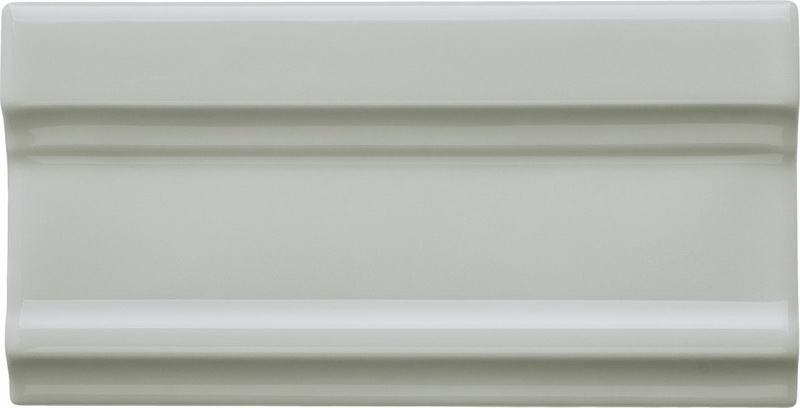 Бордюр NERI CORNISA CLASICA SILVER MIST (ADNE5512) 7.5x15 от ADEX (Испания)