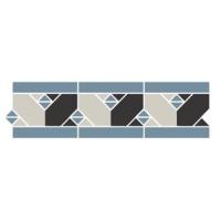 Topcer Victorian designs and borders Бордюр 12х42 см, цвет: синий