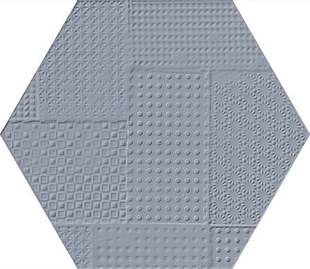 Emil Sixty Esagona Timbro Cielo Silktech 21x18,2 см