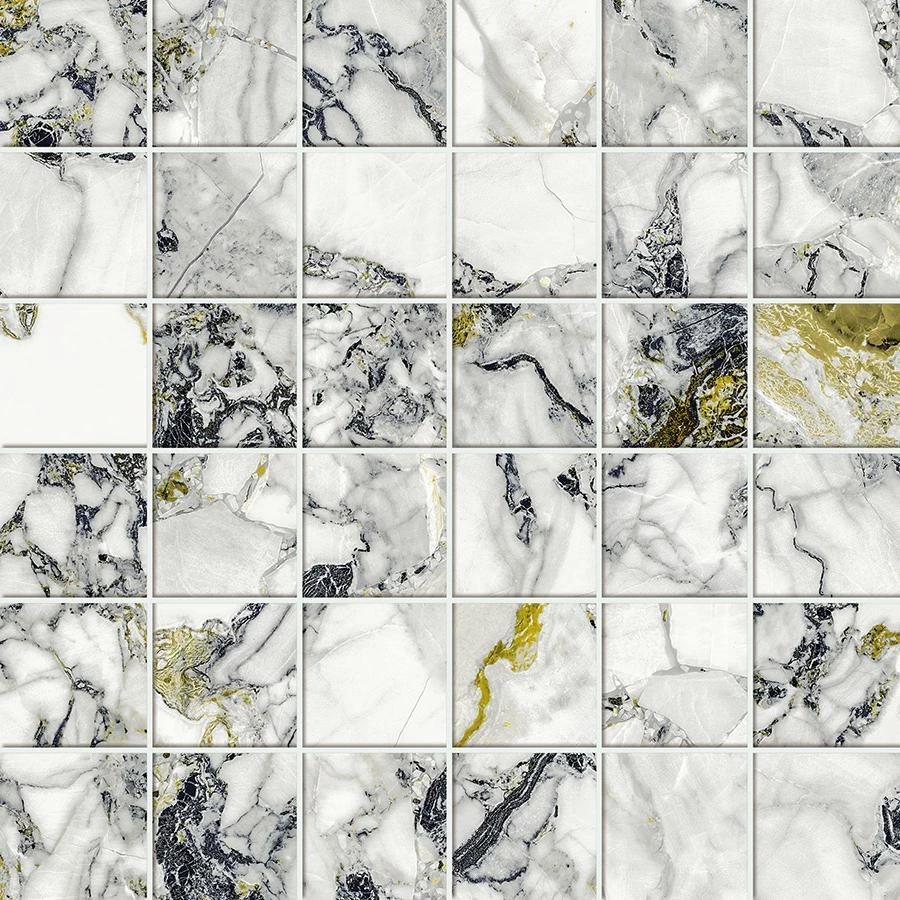 Мозаика Forte dei Marmi Quark Ceppo Apuano Forest Mosaic Матовая 30×30