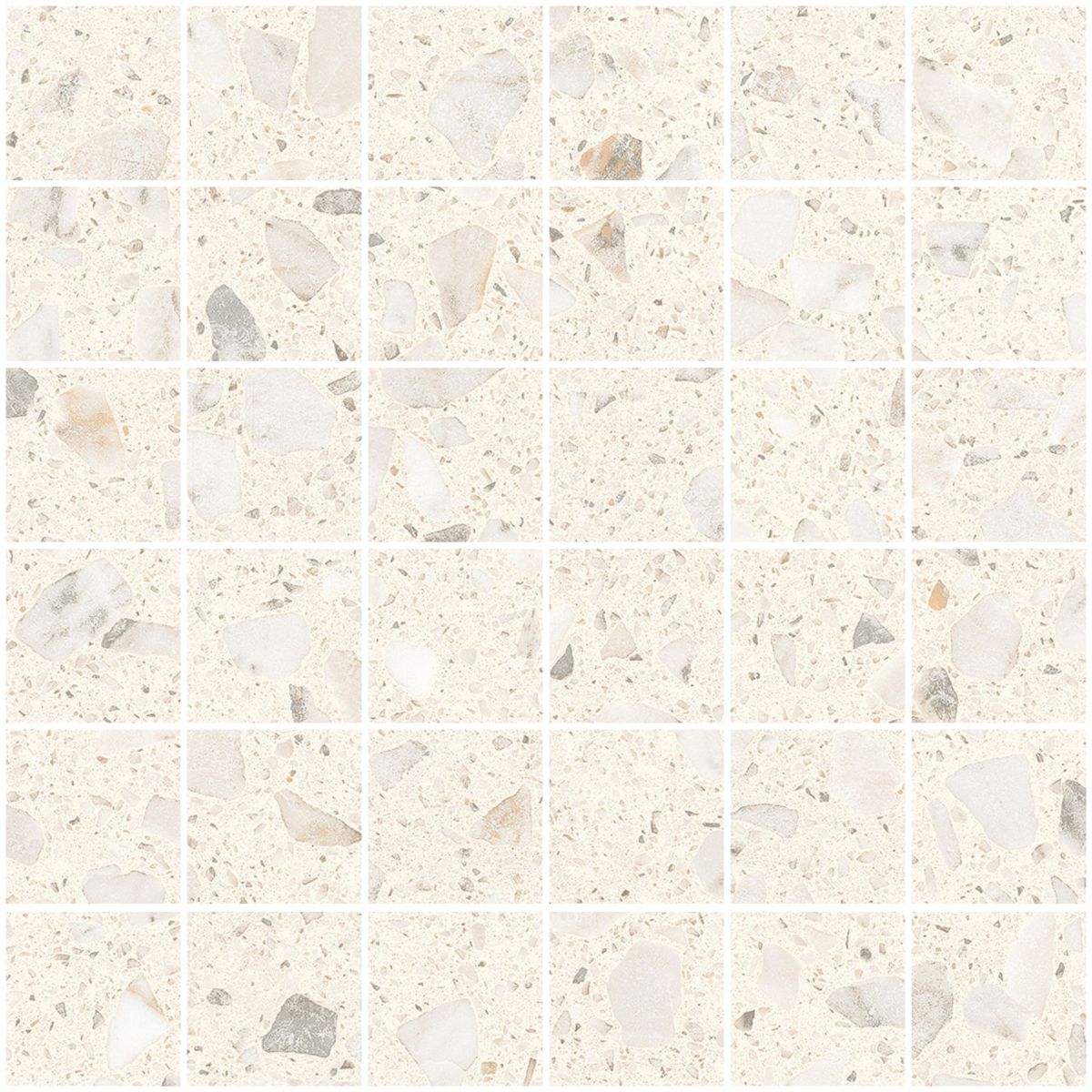 Керамогранит Mosaico Glow Ivory Silk 30×30