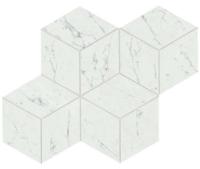 Мозаика керамогранит Marvel Stone Carrara Pure Mosaico Esag. Lapp. (AS2J ) 30x35 от Atlas Concorde (Италия)