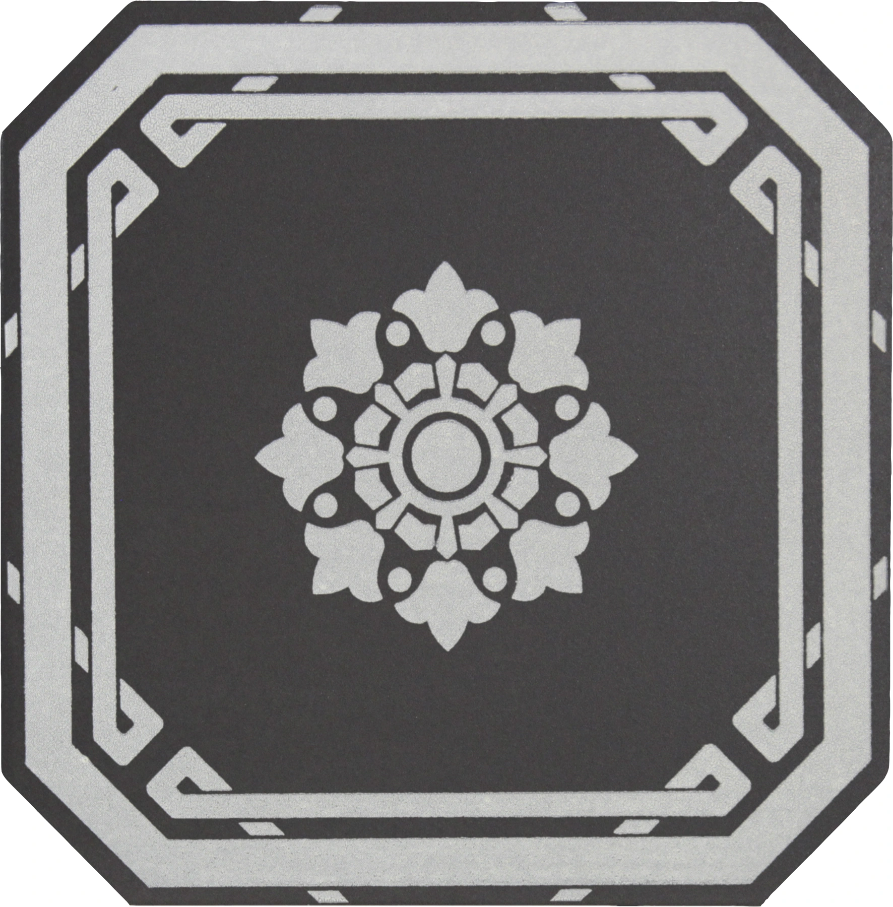 Grazia Old England · OTTAGONO 20X20 DEC BLACK DOVER