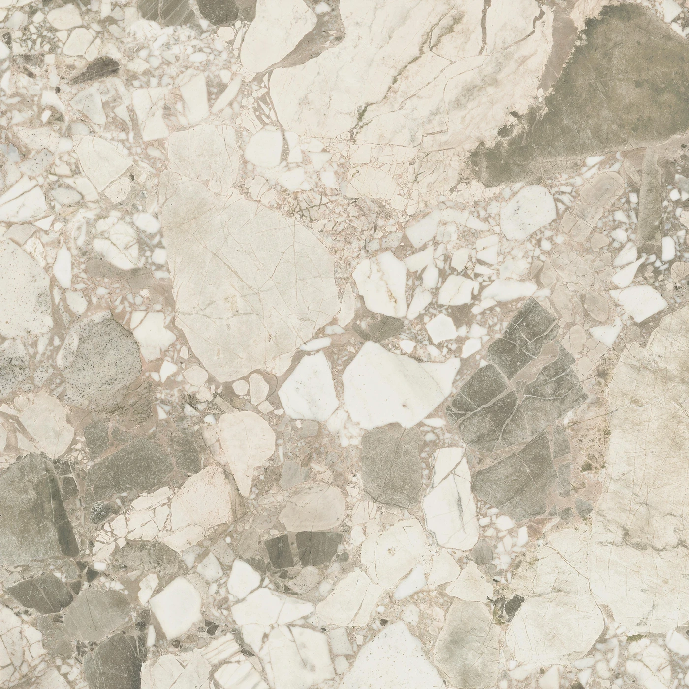 Керамогранит Forte dei Marmi Ceppo Apuano Cream Матовая 80×80