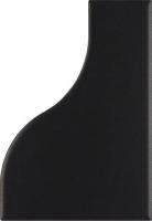 Настенная плитка CURVE BLACK MATT 28861 8.3x12  Equipe Ceramicas