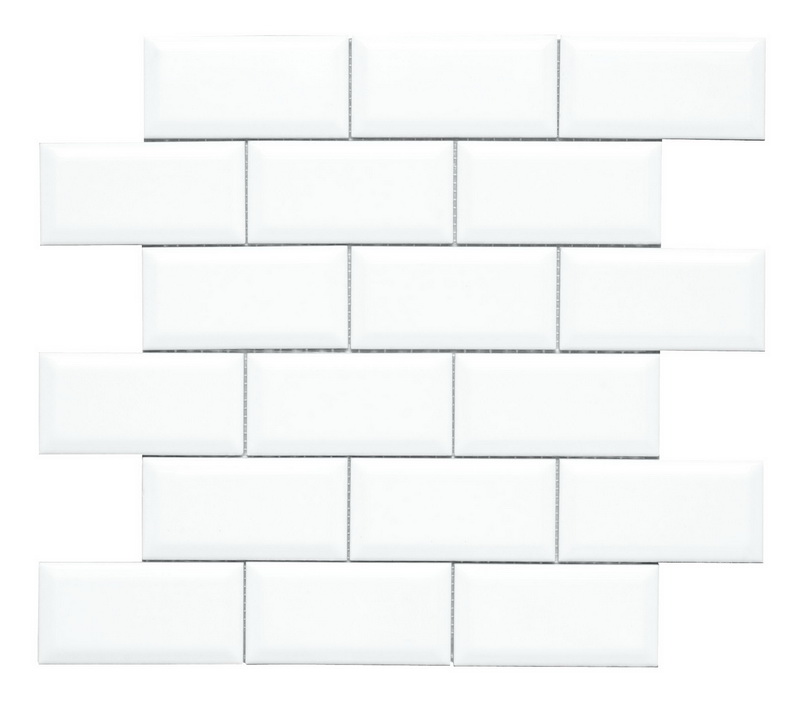Декор NERI BISELADO PB BLANCO Z (5Х10) ENMALLADO (ADNE2024) 5x10 от ADEX (Испания)
