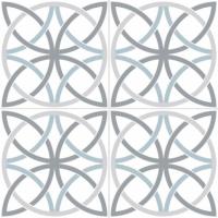 Напольная плитка Chic Bosham White 45x45 от Dual Gres (Испания)