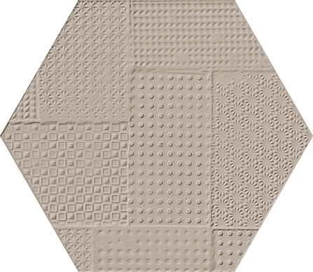 Emil Sixty Esagona Timbro Fango Silktech 21x18,2 см