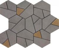 Мозаика Boost Smoke Mosaico Hex Yellow (AN68) 25x28.5 от Atlas Concorde (Италия)