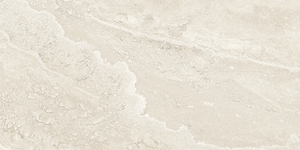 Emil Dual Travertine Poro Chiuso White Silktech 30x60 см