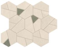 Мозаика Boost Pro Ivory Mosaico Hex  Olive (A0QN) 25x28.5 от Atlas Concorde (Италия)