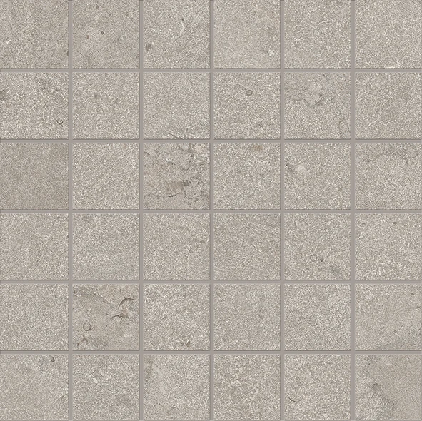 Ergon Portland Stone Mosaico 50 X 50 Cross Cut Lead Naturale 30x30 см