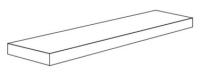 Угловая ступень SENSI 900 ANG. VENEZIA NUVOLA SX  левая ANT R (PF60012426) 32x120x4.5x2 от ABK Ceramiche (Италия)