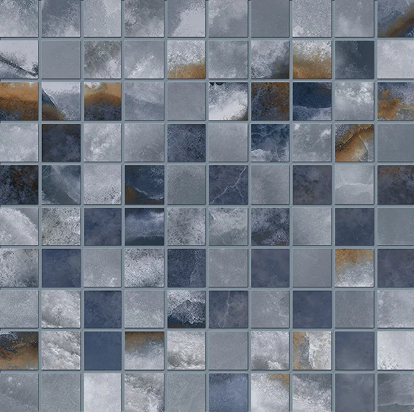 Emil Tele Di Marmo Onyx Mosaico 30 X 30 Onyx Blue Silktech 30x30 см