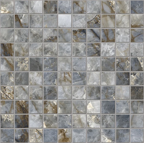 Emil Tele Di Marmo Revolution Mosaico 30 X 30 Blu Ande Naturale 30x30 см