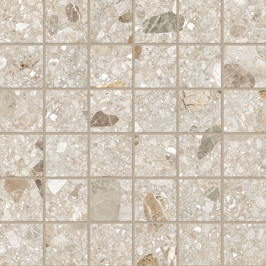Ergon Lombarda Mosaico 50 X 50 Sabbia Mix 30x30 см