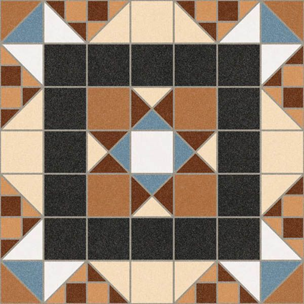 Декор Barnet Halton Marron 31.6x31.6 от Vives Ceramica (Испания)