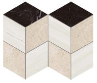 Мозаика керамогранит Marvel Stone Mosaico Esagono Geo Warm Lapp. (AS2M) 25.4x35.2 от Atlas Concorde (Италия)