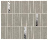 Мозаика Boost Mineral Grey Mosaico Domino Lux (AIHI) 35x29.2 от Atlas Concorde (Италия)