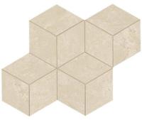 Мозаика керамогранит Marvel Stone Cream Prestige Mosaico Esag. Lapp. (AS2H ) 30x35 от Atlas Concorde (Италия)