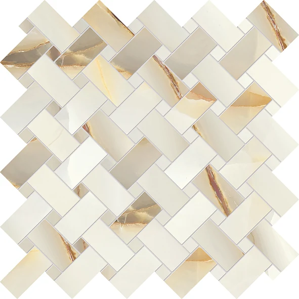 Emil Tele Di Marmo Pure Onyx Intrecci Onyx Perla Lappato 30x30 см