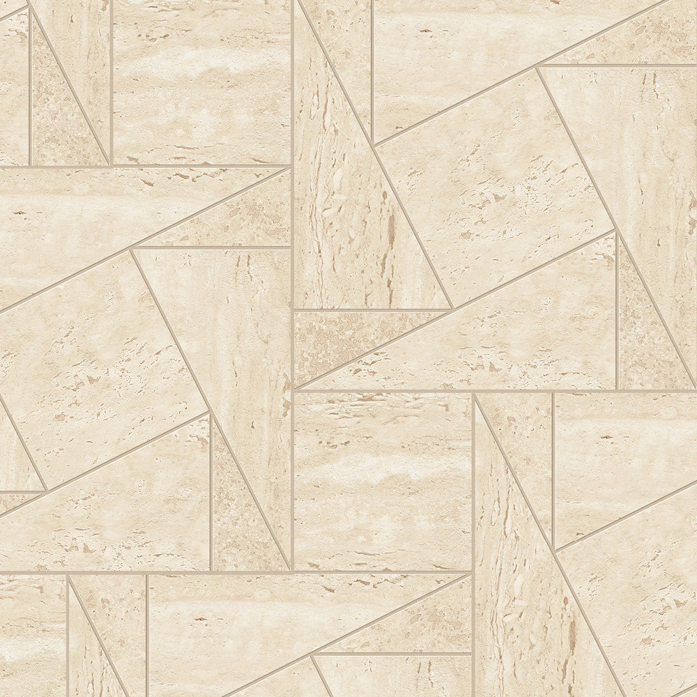 Мозаика Marvel Travertine Sand Mosaico Tessellation 22×26
