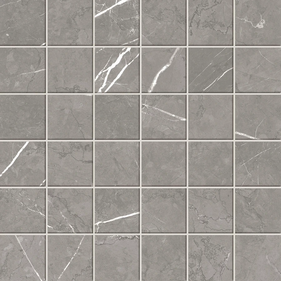 Мозаика Forte dei Marmi Elegant Grey Mosaic Лаппатированная 30×30