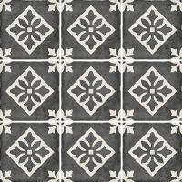 Керамогранит ART NOUVEAU PADUA BLACK 24416 20x20  Equipe Ceramicas