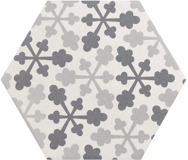 HEXATILE Harmony B&W Mate (20 вариантов паттерна) 17.5x20