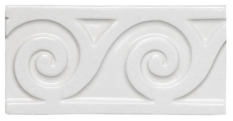 Бордюр MODERNISTA RELIEVE MAR C/C BLANCO (ADMO4087) 7.5x15 от ADEX (Испания)