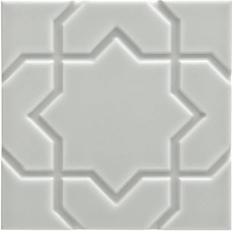 Декор NERI LISO STAR SILVER MIST (ADNE4153) 15x15 от ADEX (Испания)