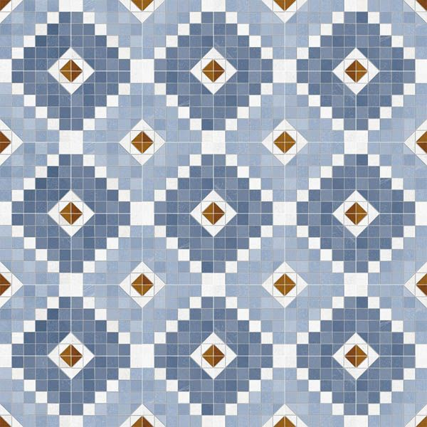 Керамогранит Marly-R Azul 20x20 от Vives Ceramica (Испания)